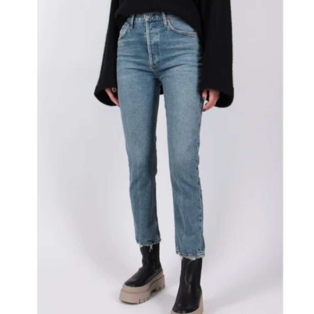 Citizen Of Humanity Jolene High Waist Straight Slim Leg Jeans Size 30